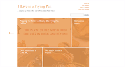 Desktop Screenshot of iliveinafryingpan.com